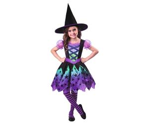 amscan 9902767 - Costume de sorcière pour fille - 5-6 ans