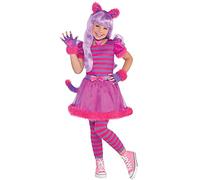 amscan 9902796 - Costume de chat du Cheshire pour enfants de 6 à 8 ans