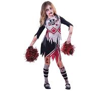 amscan 9902962 Désguisements Rouge Zombi Majorette Pour Enfants Filles 9-10 Années