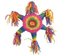 Amscan 9903142 - Pinata étoile 62,7 x 62,7 x 8,6 cm, à remplir de bonbons et de confettis, anniversaire d'enfant