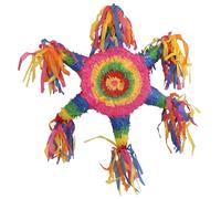 Amscan 9903142 - Pinata étoile 62,7 x 62,7 x 8,6 cm, à remplir de bonbons et de confettis, anniversaire d'enfant
