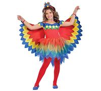 Déguisement Perroquet Fille Multicolore