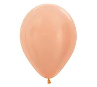 amscan 9903679 Lot de 10 ballons en latex Rose métallisé
