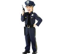 amscan 9904186 Costume de policier bleu classique avec chapeau (6-8 ans)