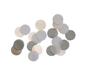 Amscan 9904552 - Confettis Silver Dream en papier/film 15 g Décoration de table Carnaval Anniversaire
