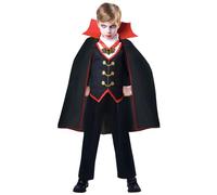 Déguisement enfant Amscan costume Draculanoir/rouge garçons 6-8 ans