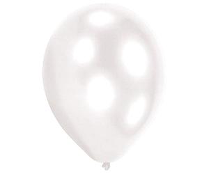 amscan 9904918 25 Ballons en Latex Blanc