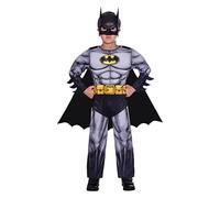 amscan 9906059 Costume Batman pour enfant 6-8 ans, Noir