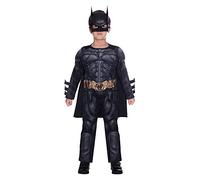 amscan 9906064EU Costume de Batman Dark Knight classique 8-12 ans, Noir