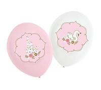 Amscan 9906319 - 6 ballons en latex Princess for a Day, diamètre 27,5 cm, ballon de baudruche, anniversaire d'enfant, fête à thème