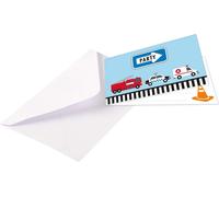 Amscan 9906587 - Sur la route Cartes d'invitation avec enveloppe