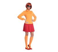 amscan 9906636 Déguisement Velma Dinkley sous licence officielle Warner Bros Scooby Doo pour femme Orange Taille 40-42