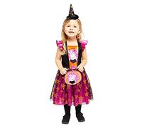 amscan 9907555 Déguisements sous Licence Officielle Noir Et Orange Peppa Pig Sorcière pour Enfants Filles 4-6 Années