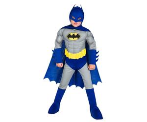amscan 9908382 Désguisements Combinaison Musculaire Batman Pour Enfants Garçons 4-6 Ans