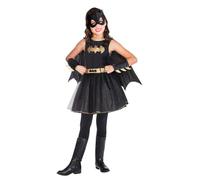 amscan 9908404 Déguisements Sous Licence Officielle Noir Batgirl Pour Enfants Filles 8-10 Années