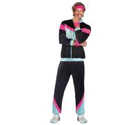 Amscan 9908666 Combinaison noire pour homme Taille 80