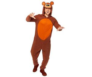 amscan-9908786 Costumes, Mixte Adulte, 9908786, Marron, Taille Unique