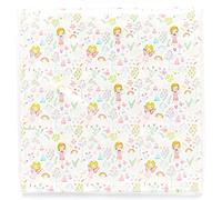 Amscan 9909076 - Lot de 16 serviettes de table pour fête d'anniversaire d'enfants Motif fée princesse