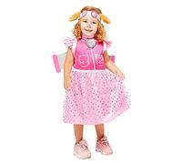 Amscan Deguisement Stella/Pat Patrouille 4-6ans. Version Deluxe Rose