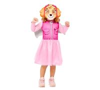 Amscan Déguisement et masque Stella Pat'patrouille Enfant 3-4 ans (94-104 cm) Rose