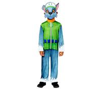 Déguisement Et Masque Rocky Enfant Pat'patrouille - Taille: 4 - 6 Ans (110 Cm) Vert
