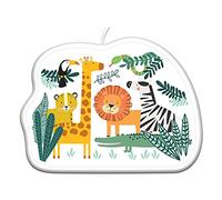 Amscan 9909359 - Bougie d'anniversaire Get Wild, Safari pour anniversaire d'enfant