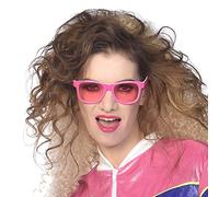 amscan 9909452 Lunettes de soleil rétro pour adulte Rose