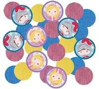 Amscan 9909856 - Confettis en papier pour fête d'anniversaire pour enfants Princesse et Chevalier 14 gr