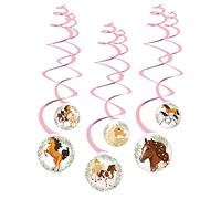 amscan 9909884 Lot de 6 Spirales décoratives en Papier pour fête d'anniversaire d'enfant