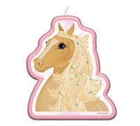 Amscan 9909888 - Bougie motif cheval, gâteau, gâteau, cadeau, anniversaire d'enfant