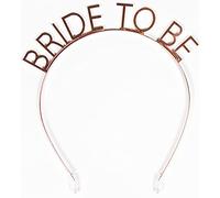 Amscan 9911413 Serre-tête Bride To Be en métal