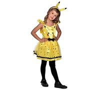Déguisement Pikachu Pokémon Robe Jaune Fille Jaune