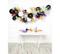 Amscan 9911773 - Halloween Kit de guirlande de ballons en latex - 70 pièces