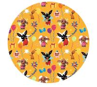 Amscan 9912938 - Assiettes en papier rondes sous licence officielle Bing Bunny - Lot de 8