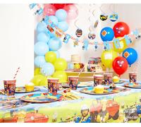 AMSCAN 9912962 Chaîne de fête Fireman Sam - 180 cm, papier