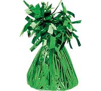 Amscan 991365-03 - Poids du ballon cône, 170 g, hauteur env. 10 cm, ballon gonflable à l'hélium, Vert