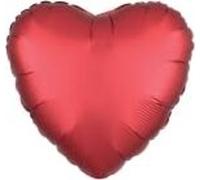 amscan® 9914135 Ballon de baudruche cœur rouge - Ø 43 cm
