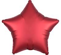 Amscan 9914136, Ballon jouet, film plastique, rouge, 5 pièce(s)