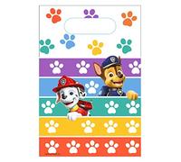 Amscan 9914240 Lot de 8 sacs à surprises en papier Paw Patrol 2022-8