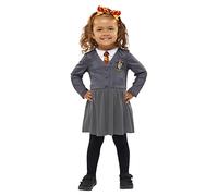 amscan 9914625 Déguisement pour bébé fille sous licence officielle Hermione Granger Journée mondiale du livre Âge : 18-24 mois