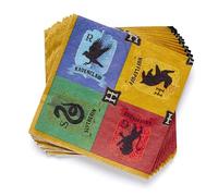 Amscan 9915075 Lot de 16 serviettes en papier Harry Potter Häuser 33 x 33 cm