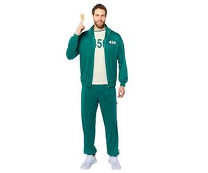 amscan 9915285 Déguisements sous Licence Officielle Joueur De Jeu De Calmar 456 pour Adultes Taille Petit, Vert