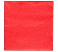 amscan-Serviettes de Table Rouges, 9915402-203
