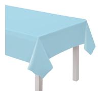 amscan 9915405-218 Nappe en Plastique écologique réutilisable Bleu Ciel 2,74 m