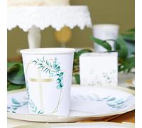amscan 9915624-66 Botanical Celebraton Cross Cup - Lot de 8