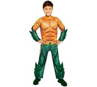 amscan 9915773 - Déguisement officiel Aquaman pour enfant de 3 à 4 ans