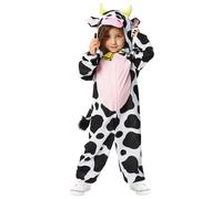 amscan 9916831 - Costume de vache à capuche pour enfants de 8 à 10 ans
