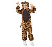 amscan 9916842 Costume de léopard tout-en-un pour enfant 10-12 ans