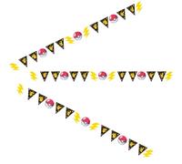 Amscan 9917111 - Bannière Pokémon pour fête d'anniversaire - 3,3 m