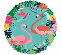 Amscan 9917429 - Ballon rond flamant rose d'été - 45,7 cm